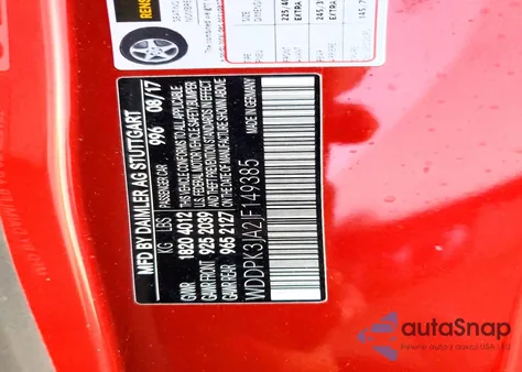 2018 Mercedes-Benz Slc 300 z USA, uszkodzony, nr VIN WDDPK3JA2JF149385